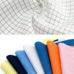 Polyester Antistatic Flame Retardant Plaid Fabric - 图片 4