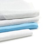 0.25 CM Polyester Flame Retardant Plaid Antistatic Fabric - 图片 2