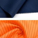 Polyester Antistatic Flame Retardant Striped Fabric - 图片 4