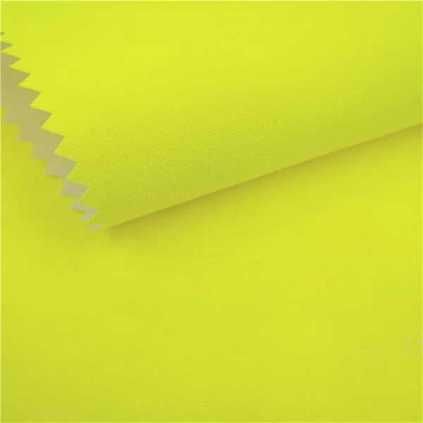 Tecido de alta visibilidade Ripstop amarelo 500D Nylon HI VIS