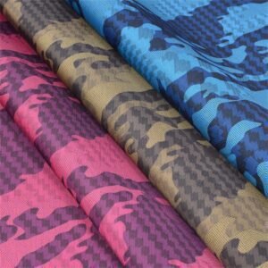 Tela de camuflaje estampada Gucci de nailon 900D