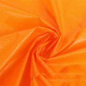 Ripstop Nylon Polyester 20D Vải tráng silicone kẻ sọc