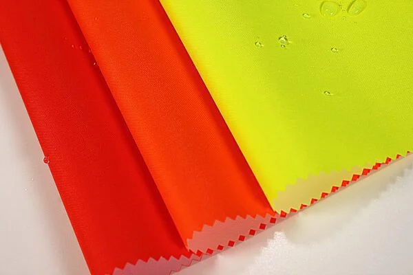 Polyester Hi Vis Fabric Oxford 300D PU Coated - 图片 3
