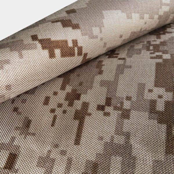 Desert Digital Camouflage 700D Nylon 66 Ballistic Cordura Fabric - 图片 2