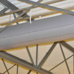 300D Polyester Pu Coating Fabric For Air Duct NFPA 701 - 图片 6